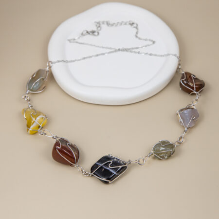 Колье арт.3-7712-W